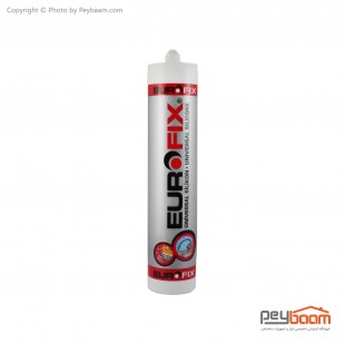 چسب سیلیکون درزگیر یوروفیکس مدل 1894 حجم 250 گرم