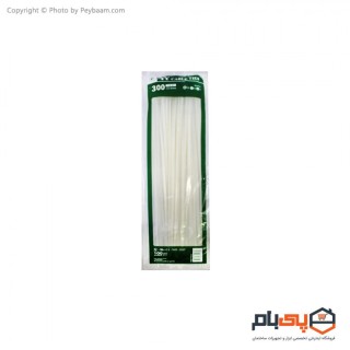 بست کمربندی 30 سانتی متری یانیو مدل TSL-300-I بسته 100 عددی