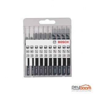 تیغ اره عمود بر چوب بوش مدل 2607010629 بسته 10 عددی