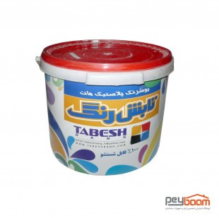 پوش رنگ تمام پلاستیک مات تابش حجم گالن