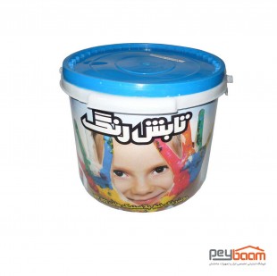 پوش رنگ نیم پلاستیک مات درجه دو تابش حجم 2 گالن