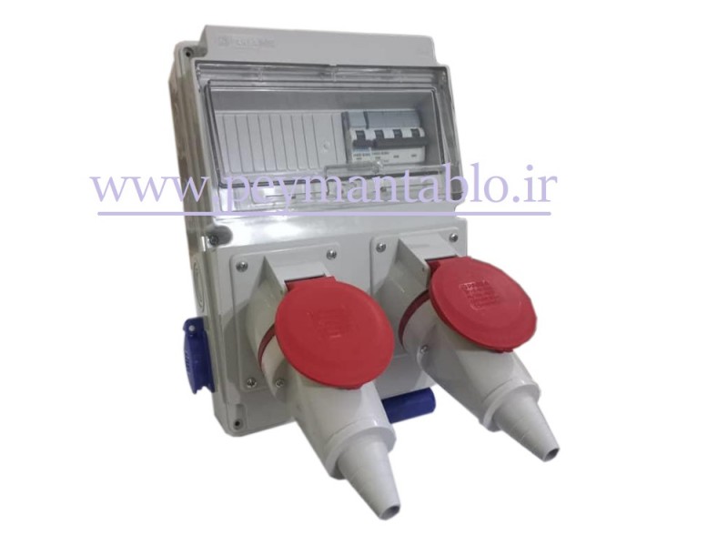 جعبه پریز کارگاهی تک و سه فاز (IP66) آمپراژ 32 (PARSA)