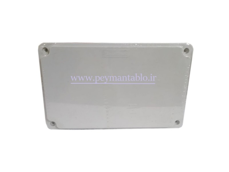 جعبه تقسیم (درب پیچ خور) 8*12*21 با W0RLD-PLAST) IP65)