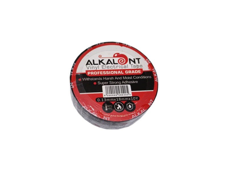 نوار چسب  (لنت برق) با عرض 18 میلیمتر مارک ALKALENT