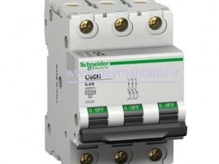 کلید مینیاتوری (mcb) سه پل / سه فاز 50 آمپر Schneider electric