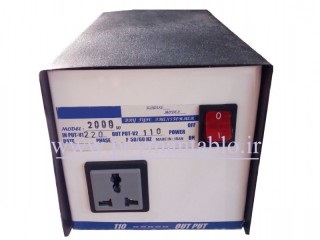 ترانس کاهنده ولتاژ 220 به 110 ولت 2000 ولت آمپر (اتو ترانس)