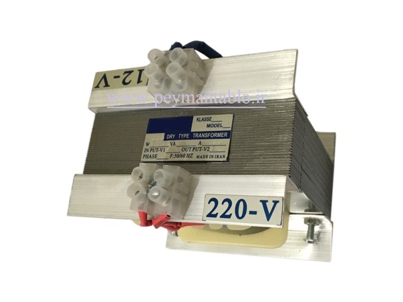 ترانس کاهنده ولتاژ 220 به 12 یا 24 ولت ایزوله 100VA
