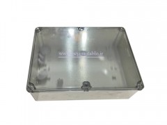 جعبه تقسیم برق (درب شفاف) پلاستیکی 8*21*29 World-Plast