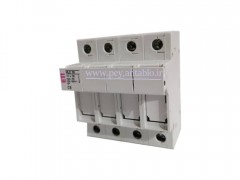 پایه فیوز چهار پل (gG) کریر (سکسیونری) (38*10) ETI
