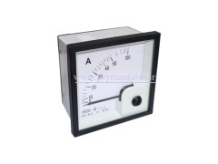 آمپرمتر تکی سی تی خور در آمپر های 1000 ،100،200،400،600 ،50،آنالوگ عقربه ای (72* 72) BEW