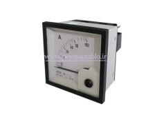 آمپرمتر تکی سی تی خور در آمپر های 1000 ،100،200،400،600 ،50،آنالوگ عقربه ای (72* 72) BEW