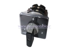 کلید سلکتور چهار حالته با صفر (4-3-2-1-0) 25 آمپر تک فاز (KAVEH)