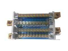 جعبه (باکس) باسبار سه فاز (سه فاز و نول) 12 پیچ 160 آمپر BLOX(NSC)