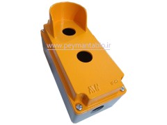 جعبه شاسی آلومینیومی (دایکاست) نقابدار دو سوراخ MA