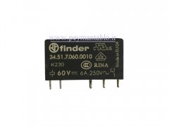 رله PLC) 230 V AC) یک کنتاکت (Finder(38.51