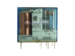 رله مینیاتوری 24 ولت DC دو کنتاکت (بدون پایه) (40.52)Finder