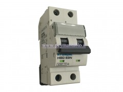 کلید مینیاتوری (mcb) دو پل / فاز+ نول 25 آمپر هیوندایی