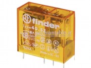 رله فیندر 230 ولت AC دو کنتاکت 8 آمپر (Finder(40.52