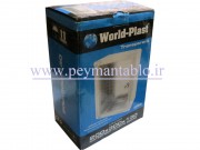 تابلو پلاستیکی (ABS) درب شفاف (13*30*20) World-Plast