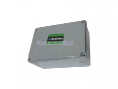 جعبه تقسیم آلومینیومی دایکاست 9*19.5*13.5 World-Plast