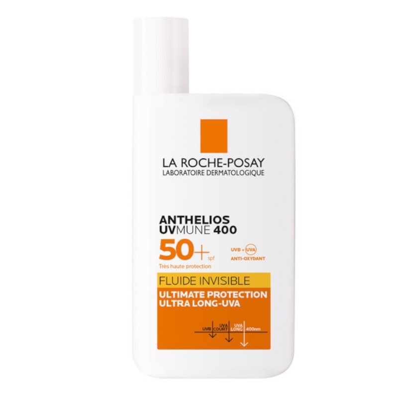 فلوئید ضد آفتاب لاروش پوزای بی رنگ آنتلیوس SPF50