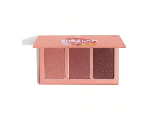 رژگونه پودری سه تایی شیگلم رنگ sunset cruise