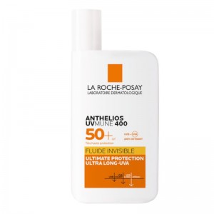 فلوئید ضد آفتاب لاروش پوزای بی رنگ آنتلیوس SPF50