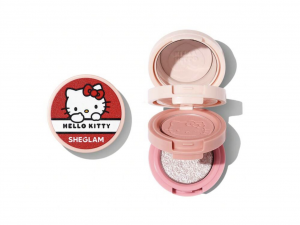 سایه چشم سه طبقه‌ هلو کیتی شیگلم رنگ sugar cookie