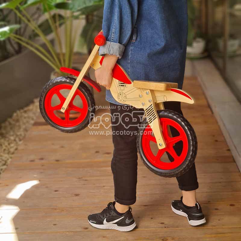 دوچرخه تعادلی چوبی کودک