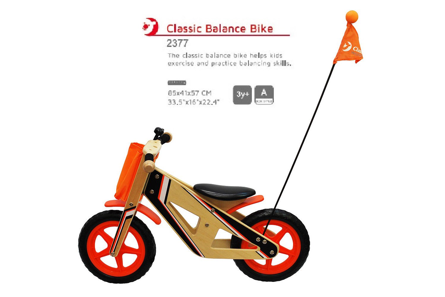 classic world balance bike