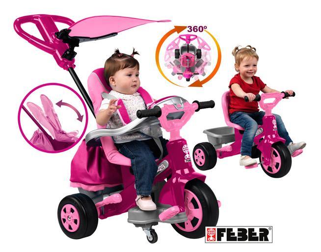 Трехколесный велосипед Feber Baby Plus