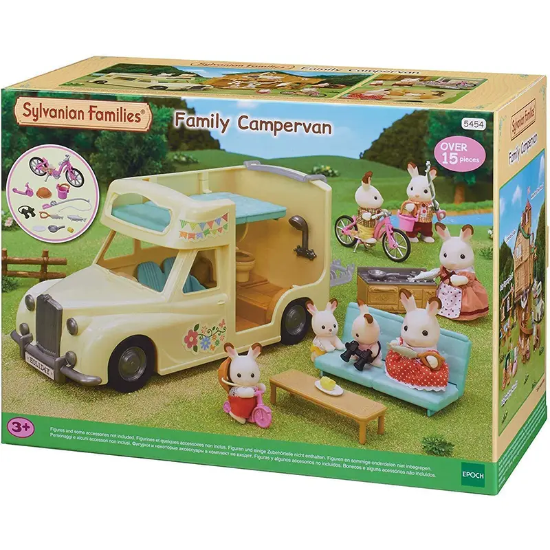 اسباب بازی سیلوانیان فامیلیز Sylvanian Families مدل Family Campervan کد 5454