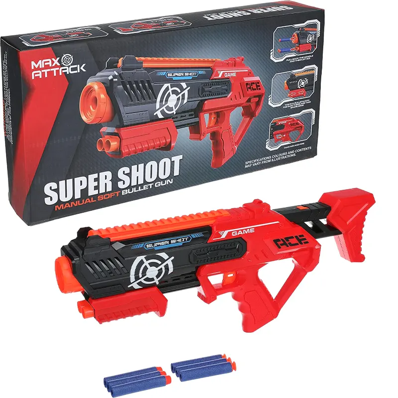 تفنگ اسباب بازی کودک SUPER SHOOT کد 9001A4