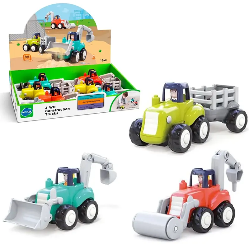 اسباب بازی ماشین راه سازی هولی تویز HUILE TOYS مدل HE7906