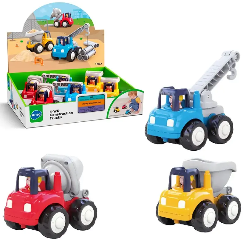 اسباب بازی ماشین راه سازی هولی تویز HUILE TOYS مدل HE7907