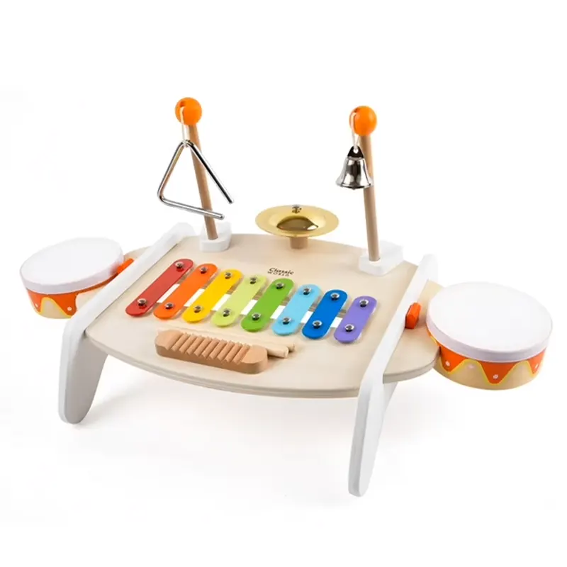 میز بازی چوبی بلز و درام کلاسیک ورلد Classic World Music Table کد 40529