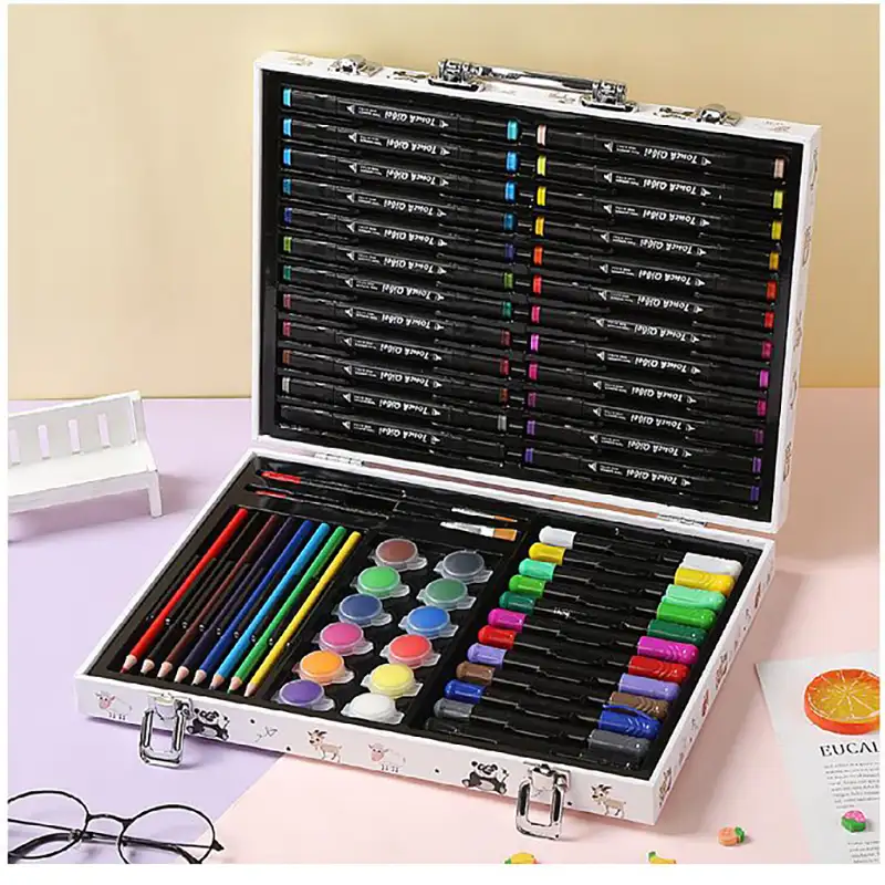 کیف ست نقاشی 64 تکه  طرح حیوانات کد 430076