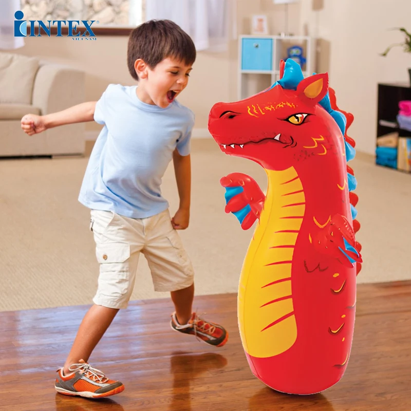 کیسه بوکس بادی اینتکس intex مدل اژدها کد P/44669/D