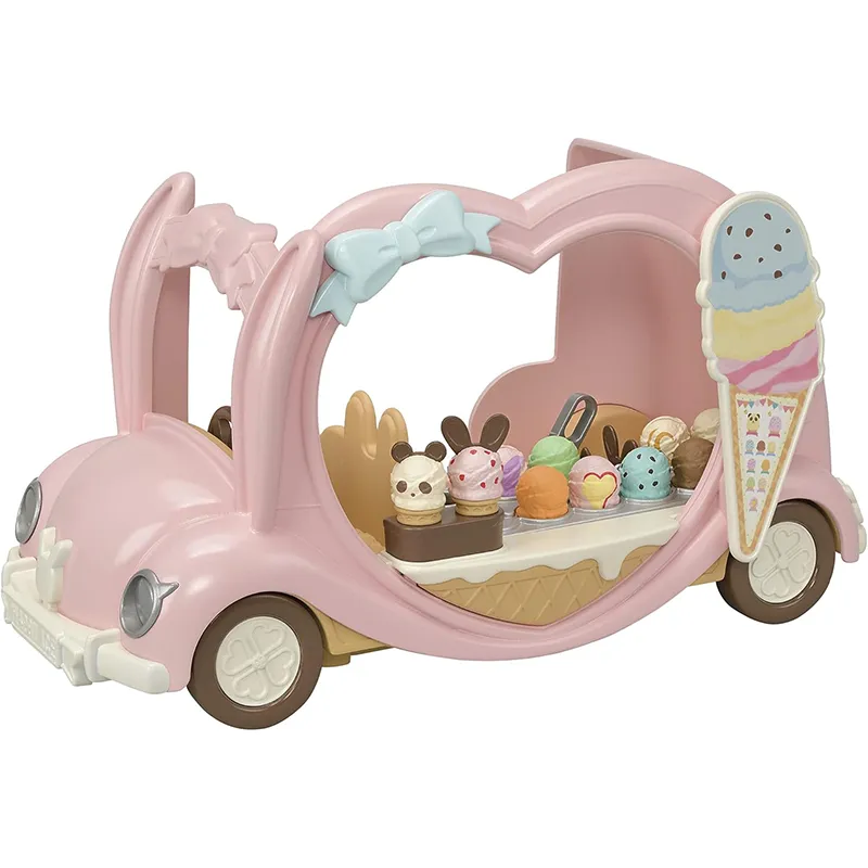 اسباب بازی سیلوانیان فامیلیز Sylvanian Families مدل ice cream truck کد 5651