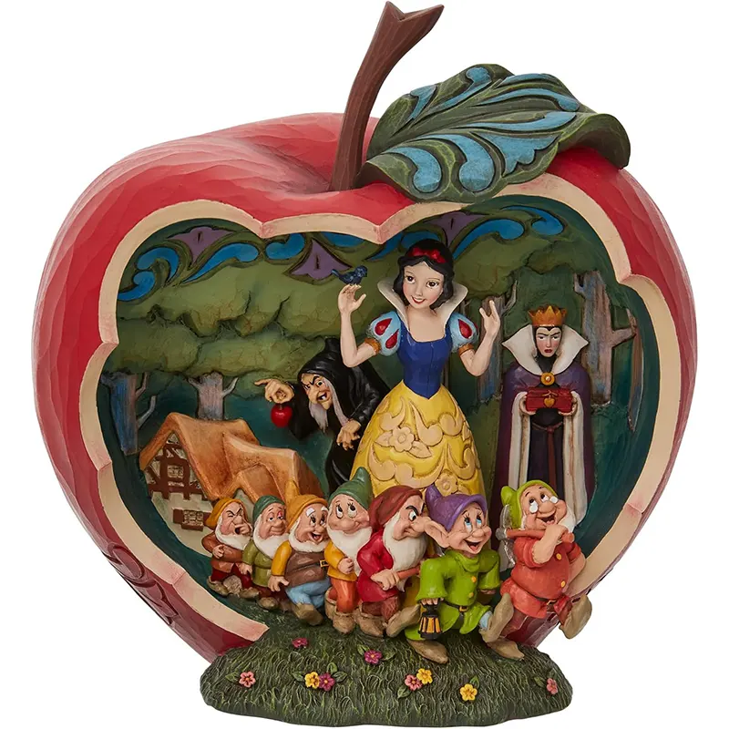 فیگور دیزنی سیب و سفید برفی Snow White Apple Scene کد 6010881