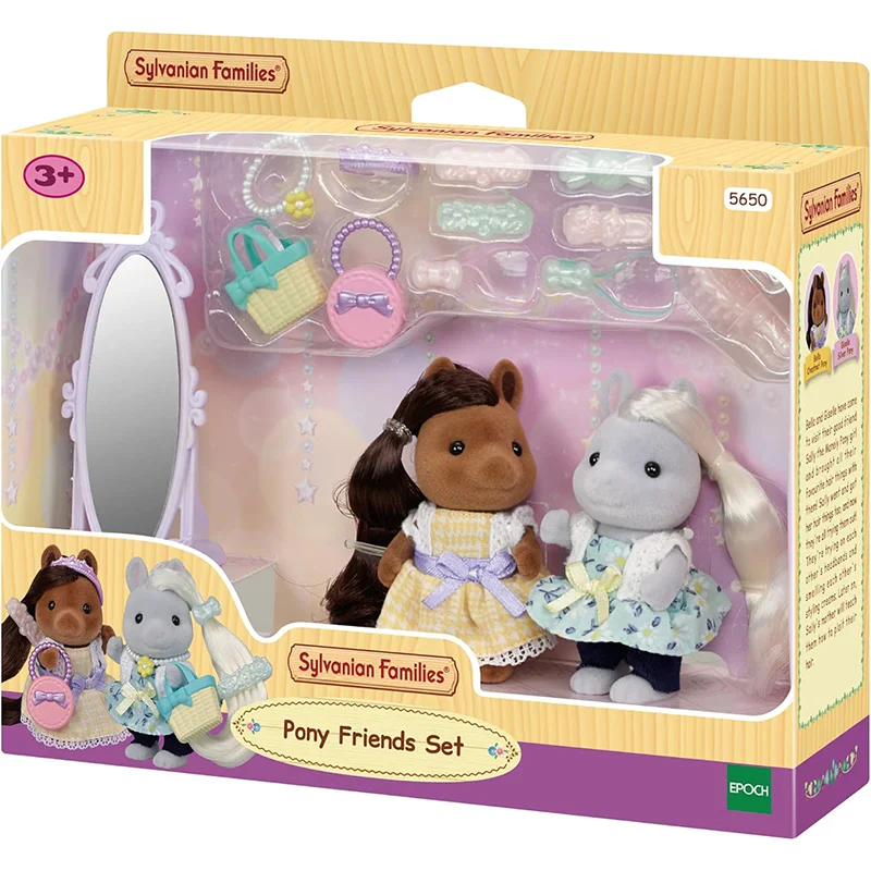 اسباب بازی سیلوانیان فامیلیز Sylvanian Families مدلCute Pony Friends کد 5650