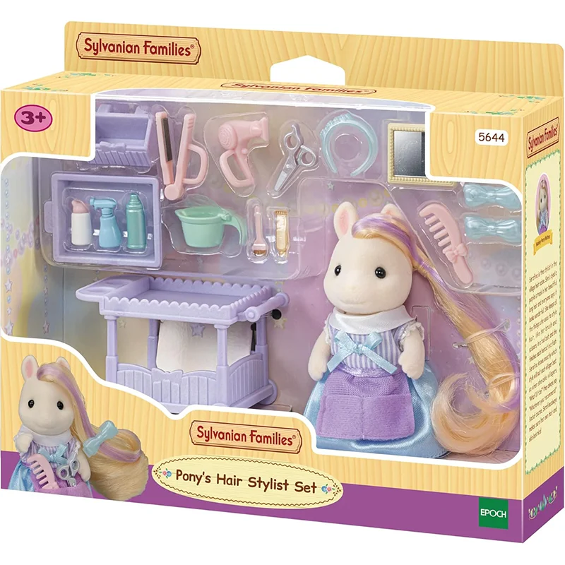 اسباب بازی سیلوانیان فامیلیز Sylvanian Families مدل Pony Hairdresser Playset with Figure کد 5644