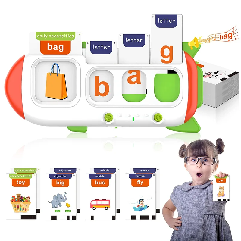 فلش کارت آموزش انگلیسی طرح موشک کد P/P6A/A