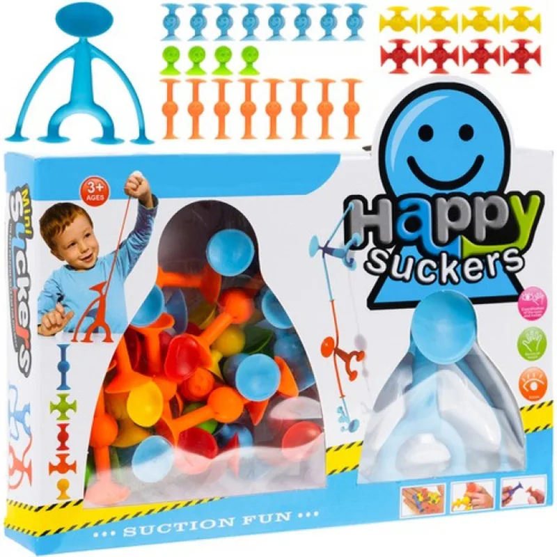 اسباب بازی مولکول های چسبنده SUCTION FUN کد 886A