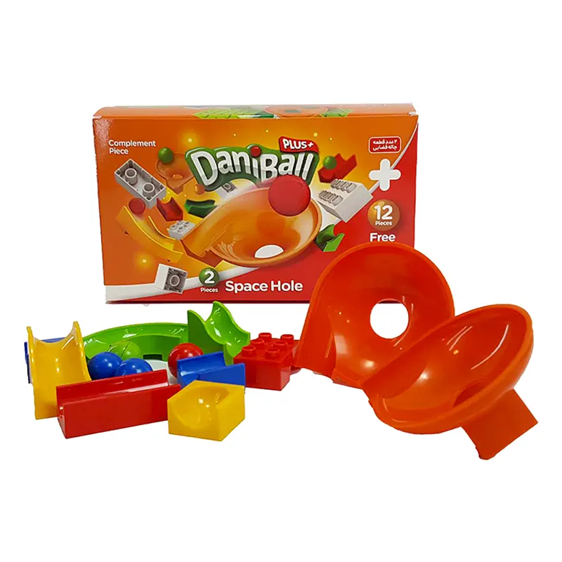 لگو دوپلو دانی بال پلاس 12 قطعه مدل چاله فضایی کد 398017