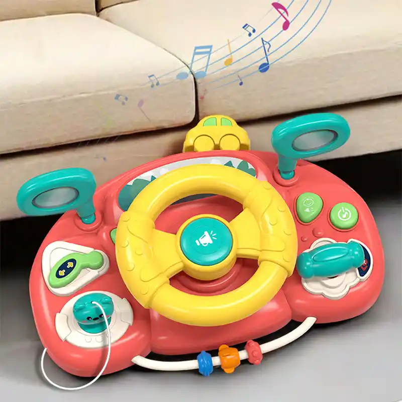 اسباب بازی فرمان موزیکال رنگ قرمز کد P/6209/GH