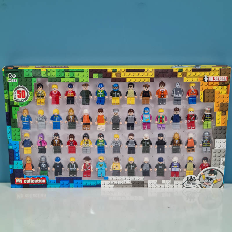 مینی فیگور لگو 50 عددی مدل مشاغل کد 25795A