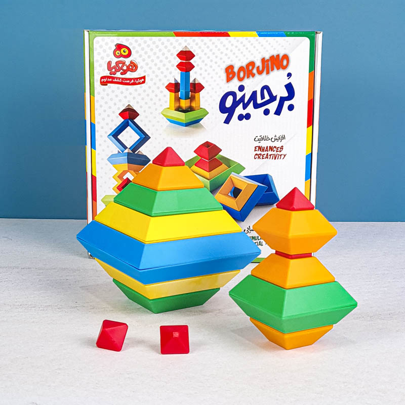 اسباب بازی فکری برج هوش مدل برجینو کد 15008
