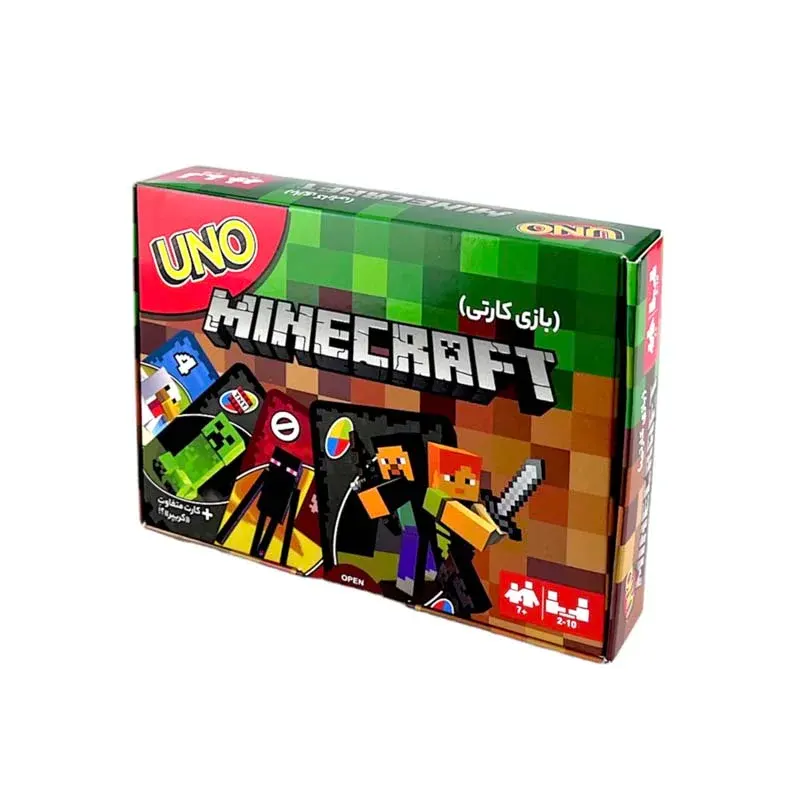 بازی فکری اونو UNO طرح ماینکرفت کد 282088