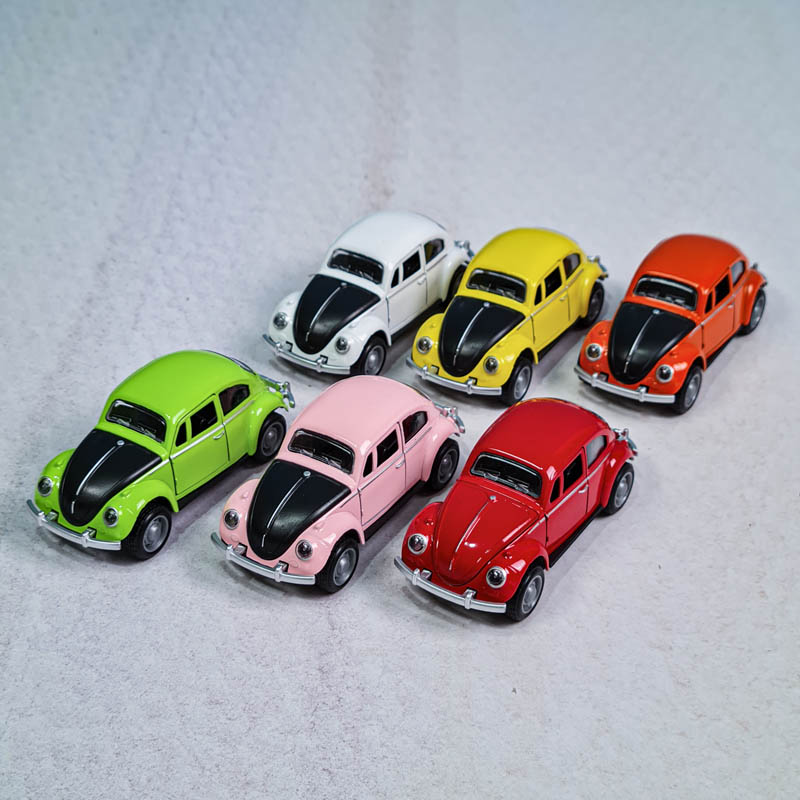 ماشین فلزی عقب کش موزیکال مدل فولکس کد 3466YT